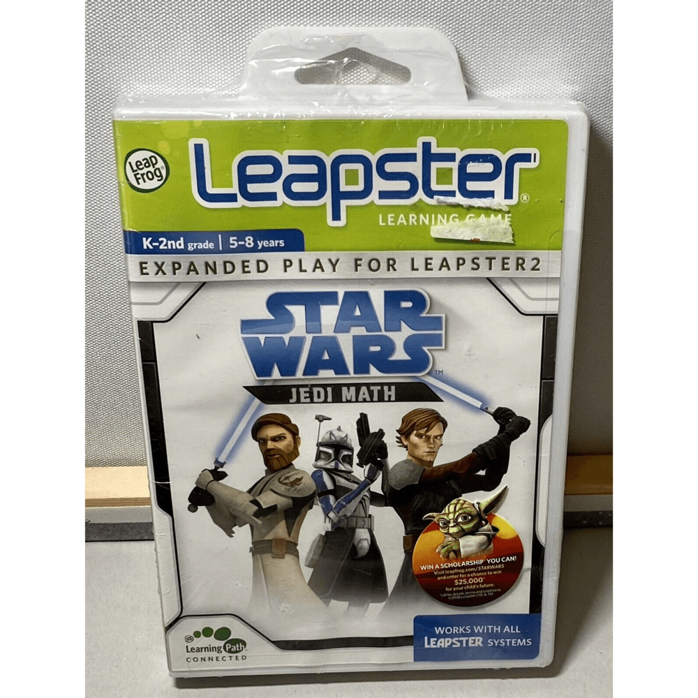 LeapFrog Leapster Learning Game Star Wars - Jedi Math (Mathematics) SEALED NEW